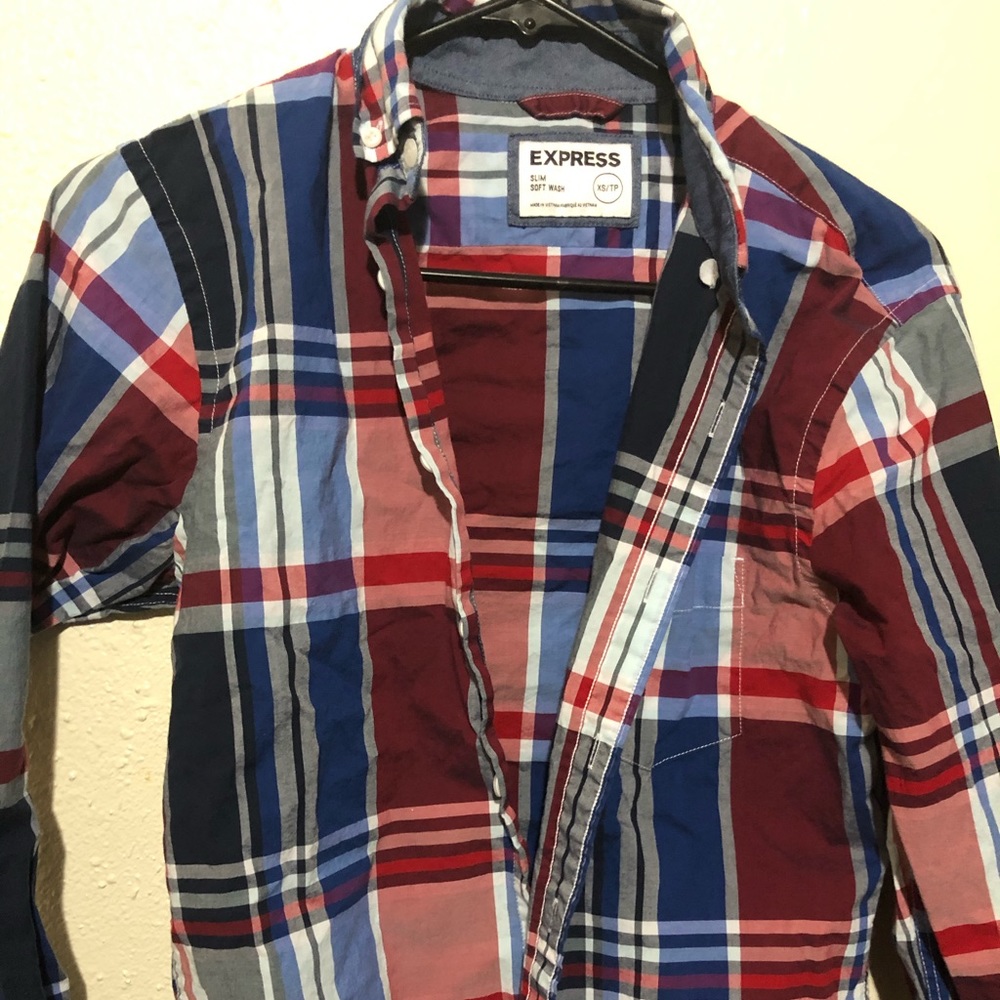 Express button up